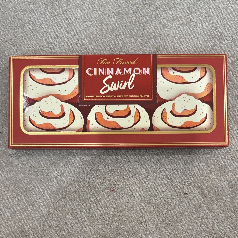 Too Faced Cinnamon Swirl Palette with Warm Hues